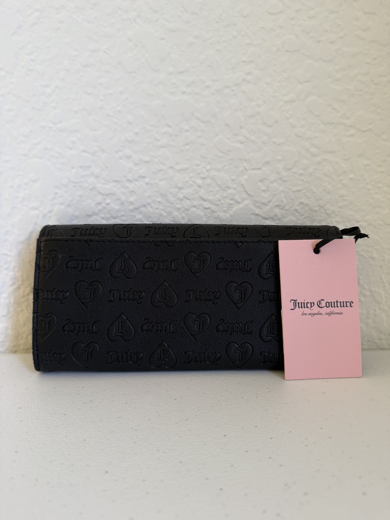 Juicy Couture černá peněženka dlouhá monogram – nová s visačkou — Photo 7